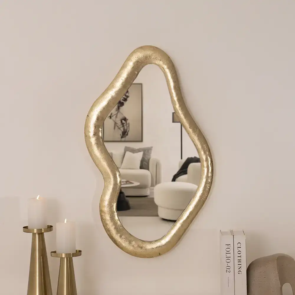 Deyna Decorative Metal Wall Mirror -48.9×5.1×80.6cm thumbnail 2