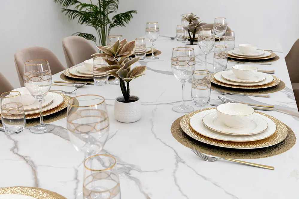 Tuscany 10-Seater Dining Room Set thumbnail 4