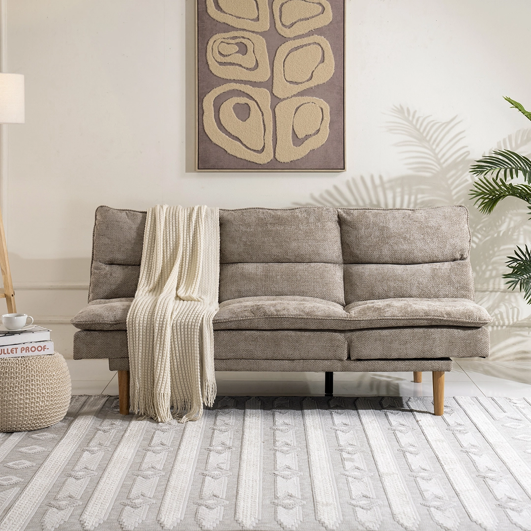 Dustin Sofa Bed -Beige thumbnail 2