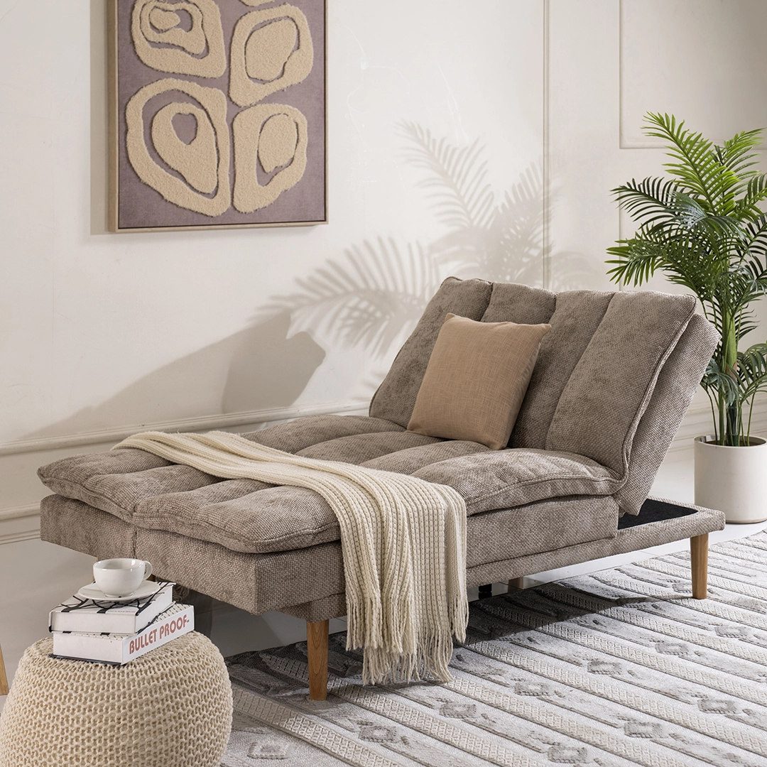 Dustin Sofa Bed -Beige thumbnail 4