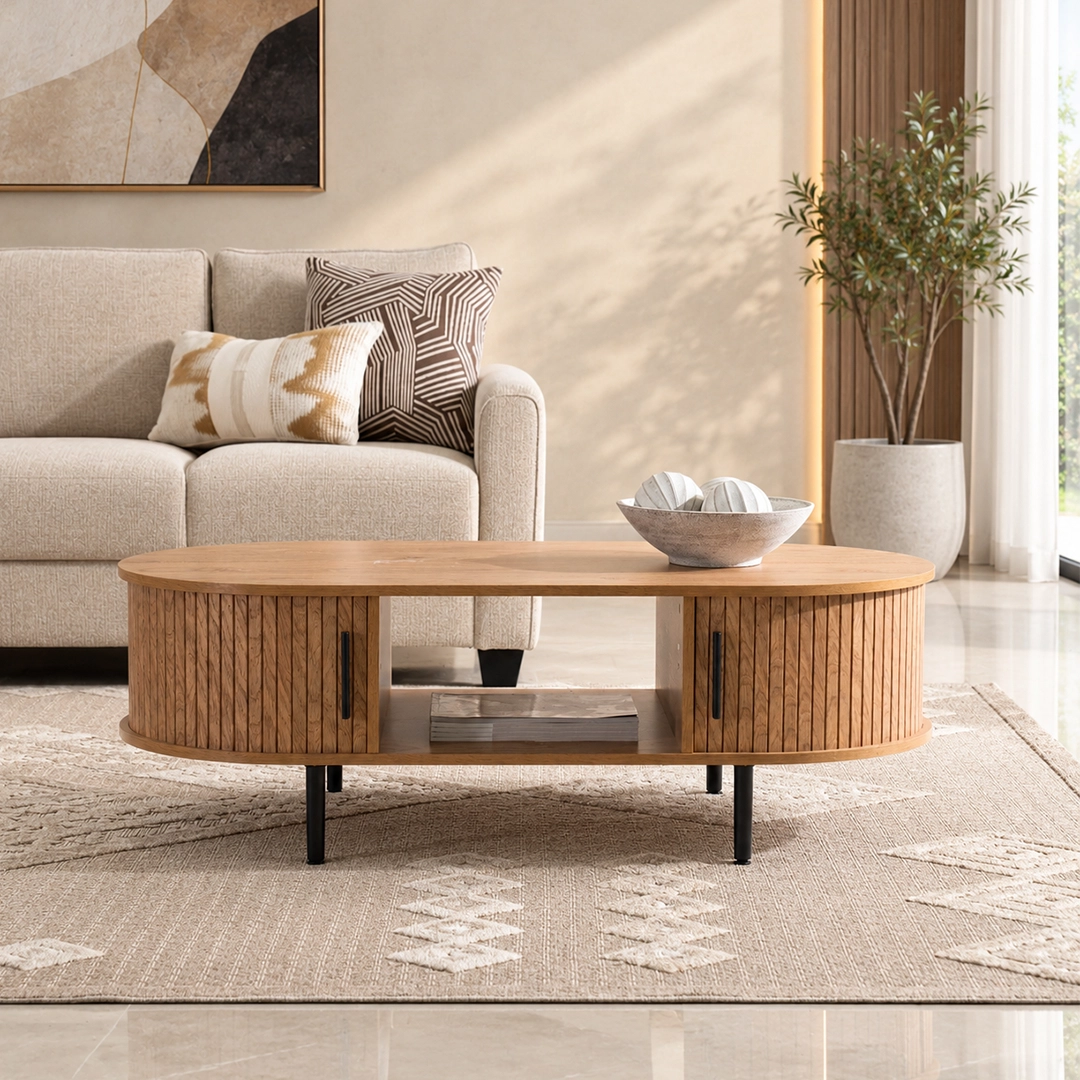 Dynamic Coffee Table - Oak