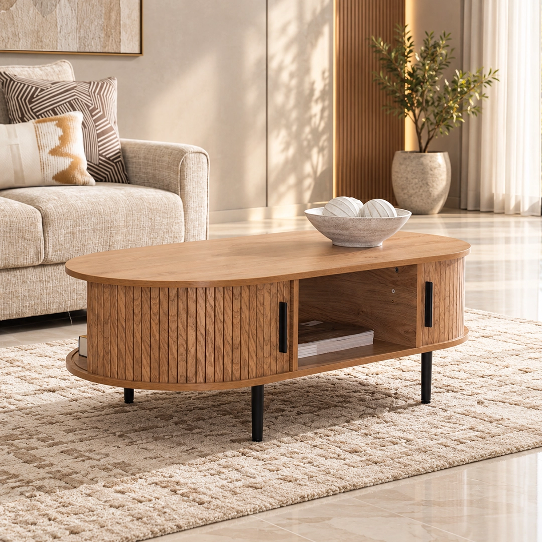 Dynamic Coffee Table - Oak thumbnail 2
