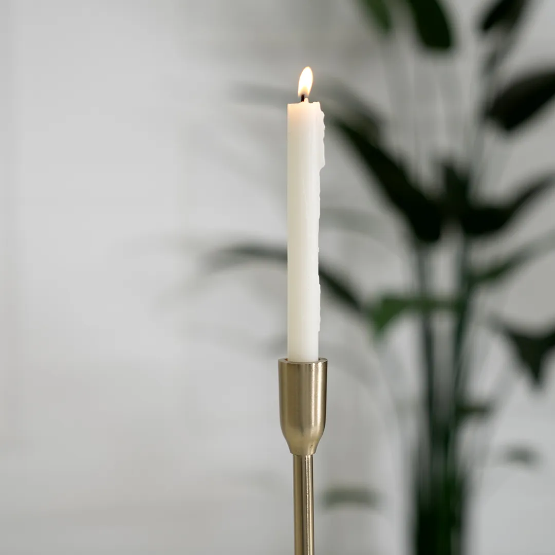 Ernid metal taper candle holder -7.5×7.5x27cm thumbnail 3