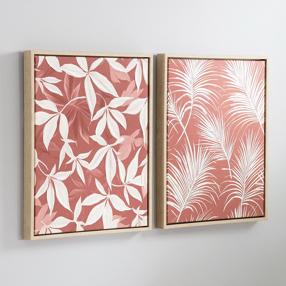 Elm Set of 2 Framed Canvas Wall Art – 40×3.8x50cm thumbnail 7