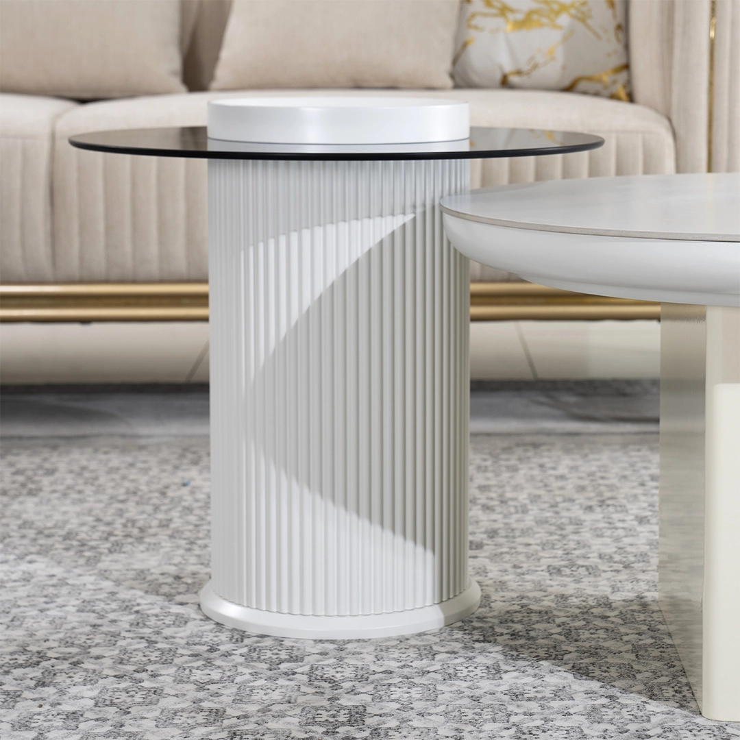 Freedo Coffee Table Set – White thumbnail 7
