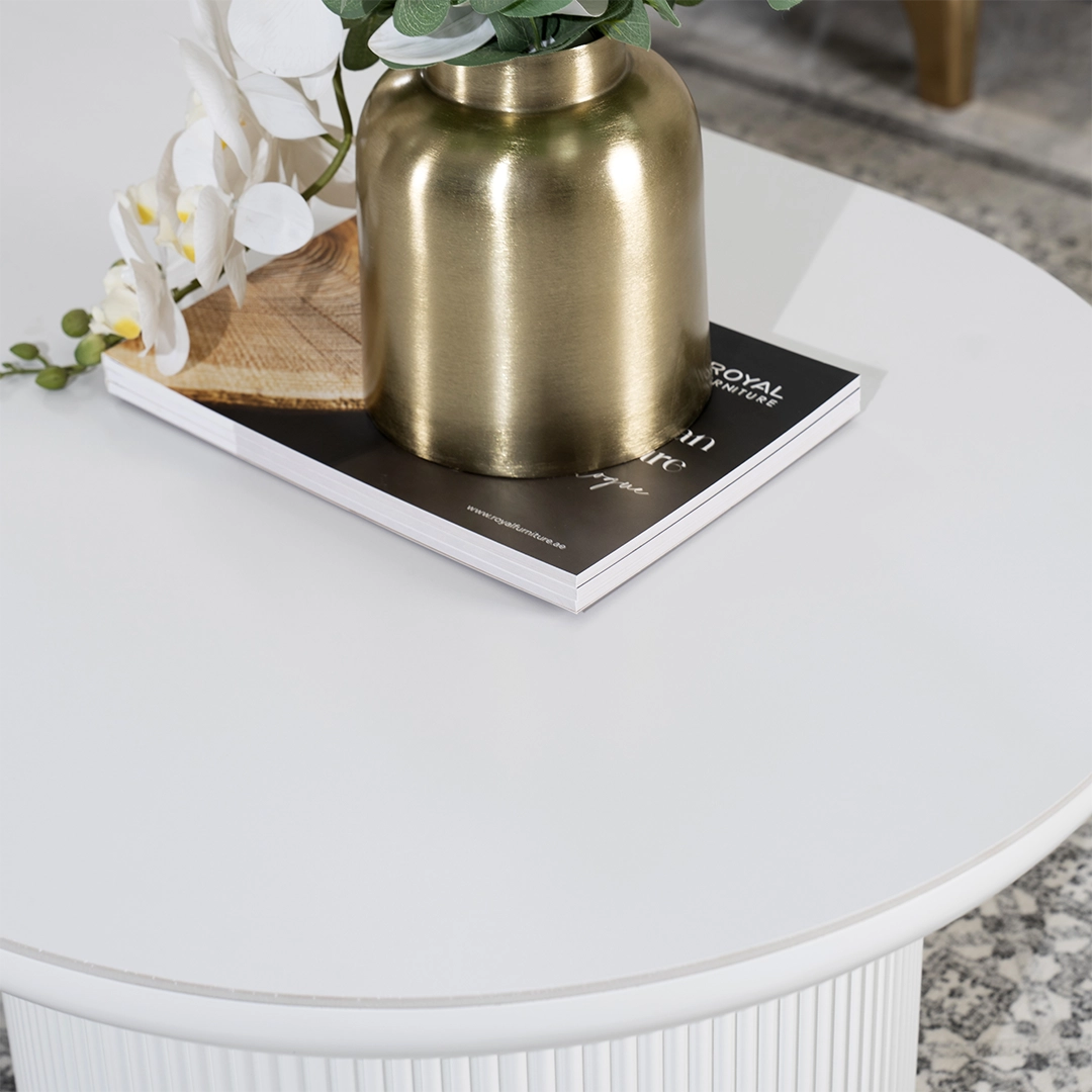 Freedo Coffee Table Set – White thumbnail 9