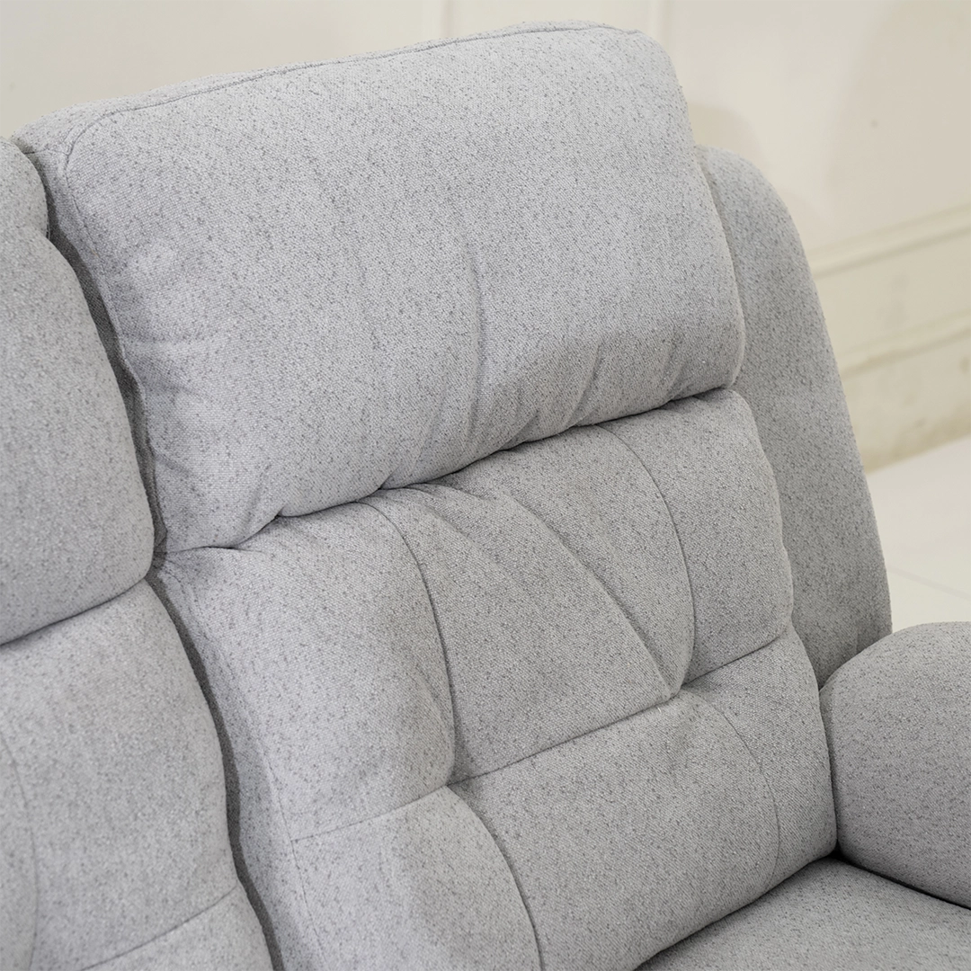 Griffen 6-Seater Recliner Sofa Set -Grey thumbnail 12