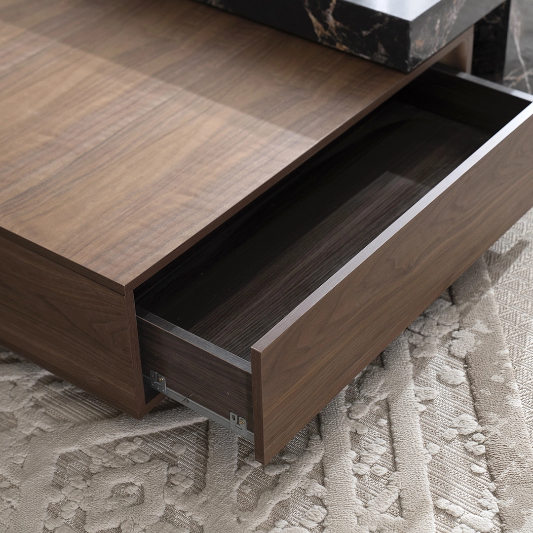 Havik Coffee Table Set of 2 – Walnut/Grey thumbnail 6