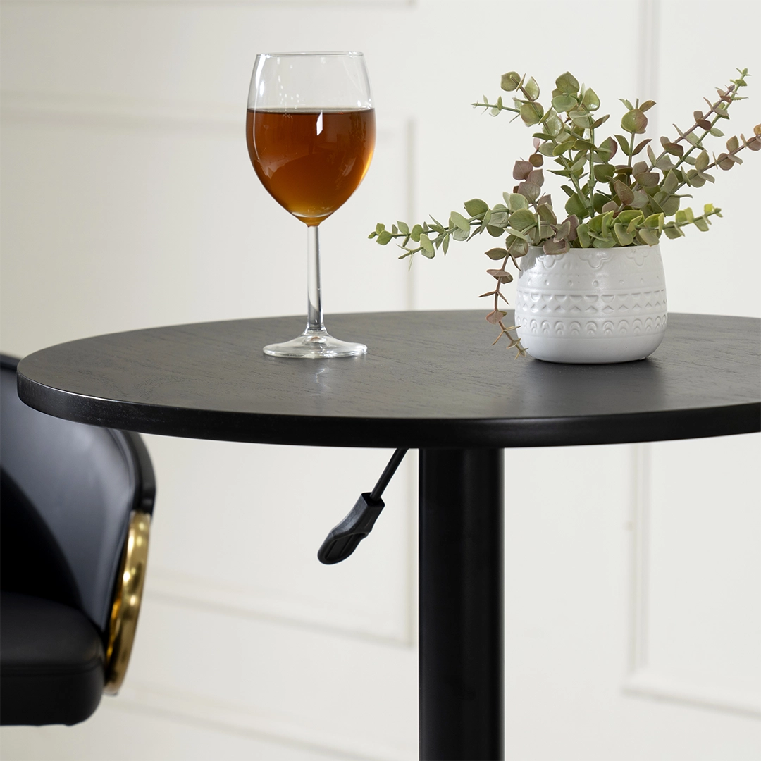 Holsted Bar Table -Black thumbnail 6