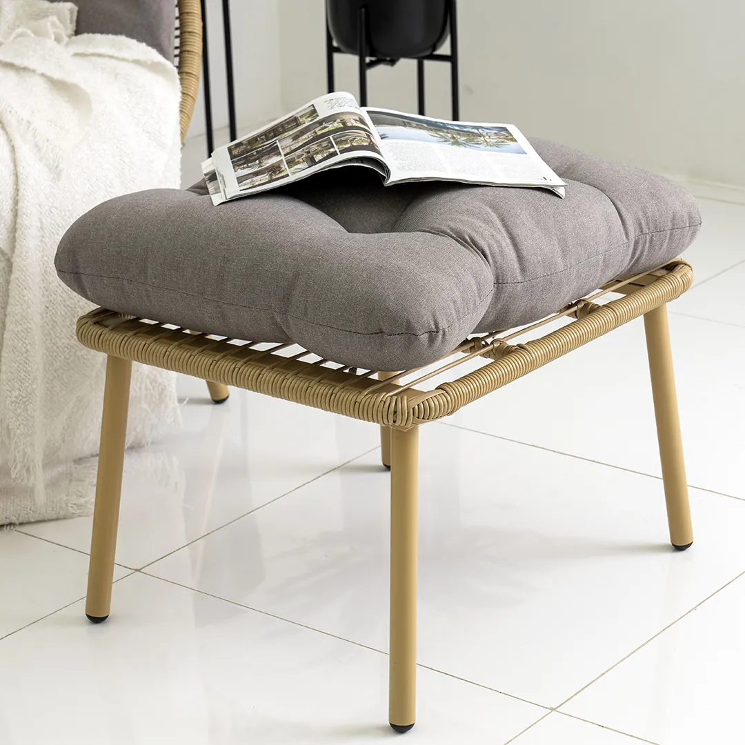 Ibiza Outdoor Chair with Stool thumbnail 4