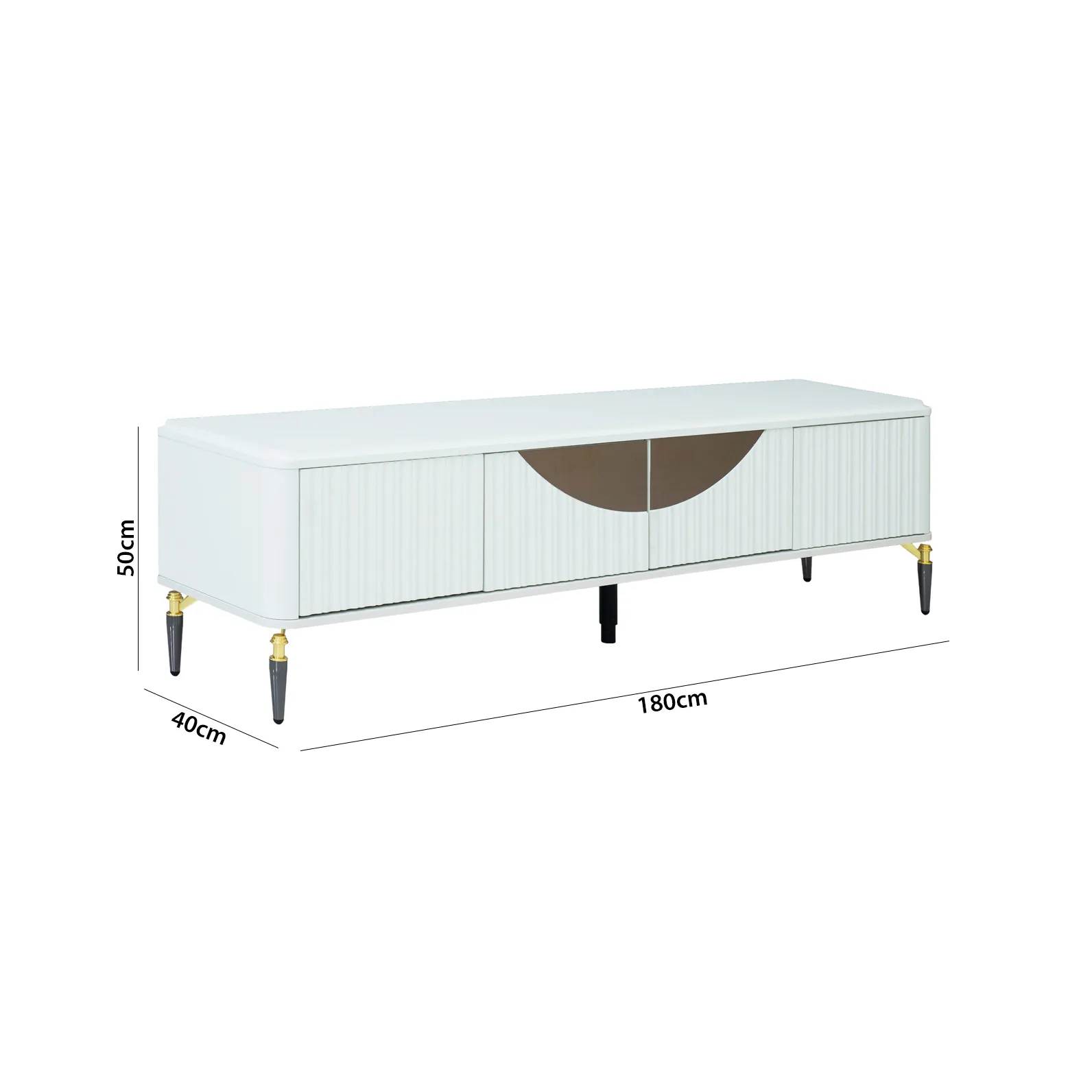 Inori Tv Unit -White thumbnail 7