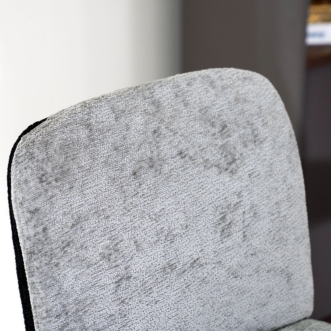 Jane Bar Stool -Grey & Black thumbnail 4