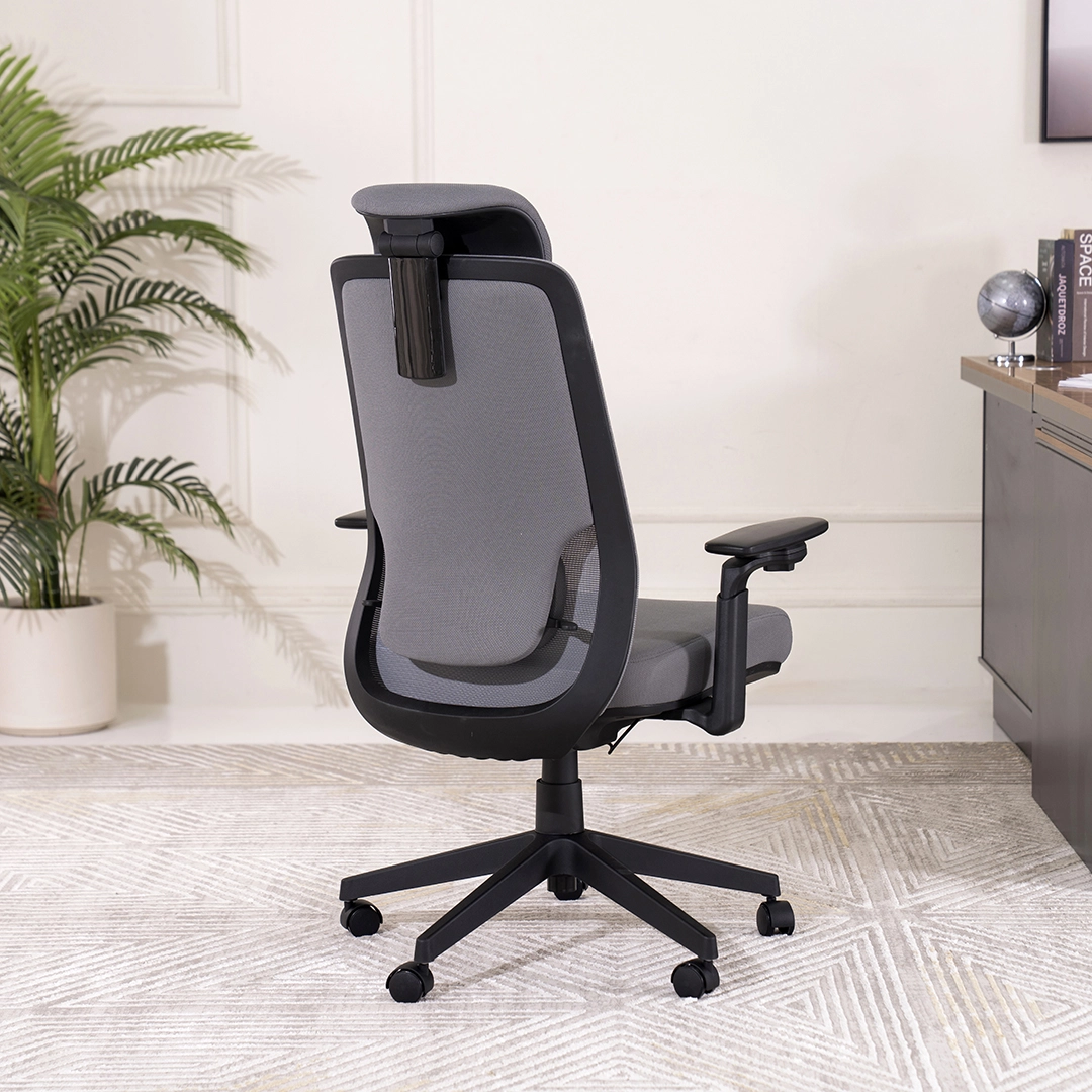 Jarvis High Back Office Chair -Grey thumbnail 4