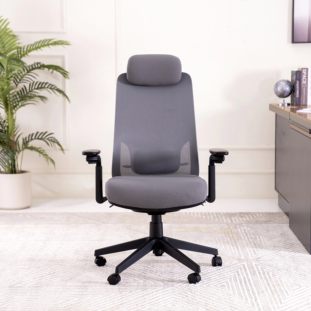 Jarvis High Back Office Chair -Grey thumbnail 6