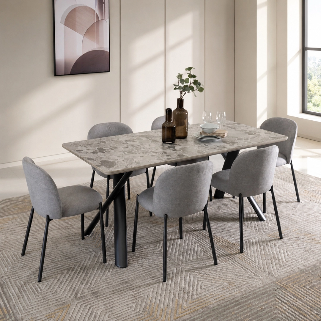 Larnac 6-Seater Dining Set