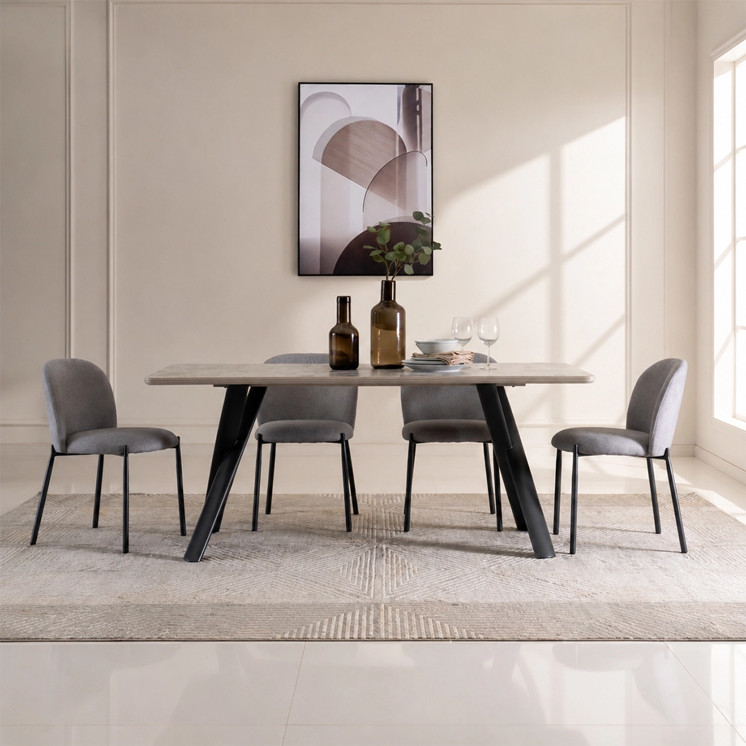 Larnac 6-Seater Dining Set thumbnail 2