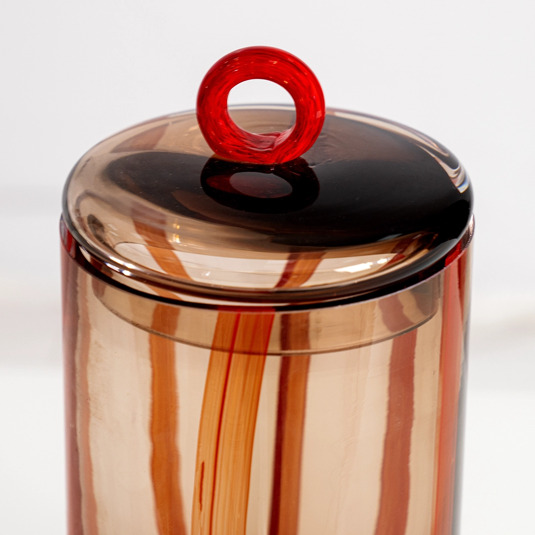 Lemont Glass de canter Jar multicolor 12x12x30.5cm thumbnail 7