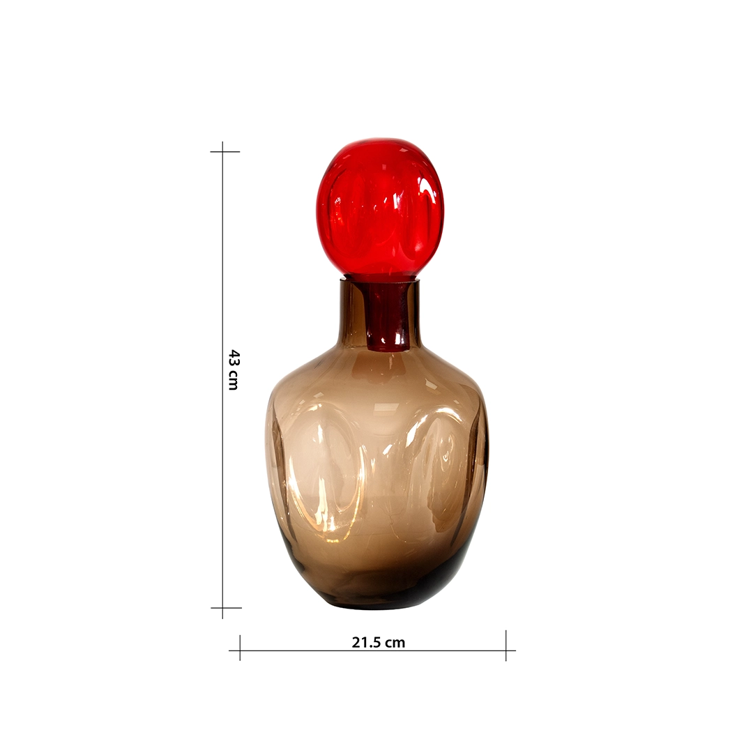 Lemont Glass de canter Jar multicolor -21.5×21.5x43cm thumbnail 12
