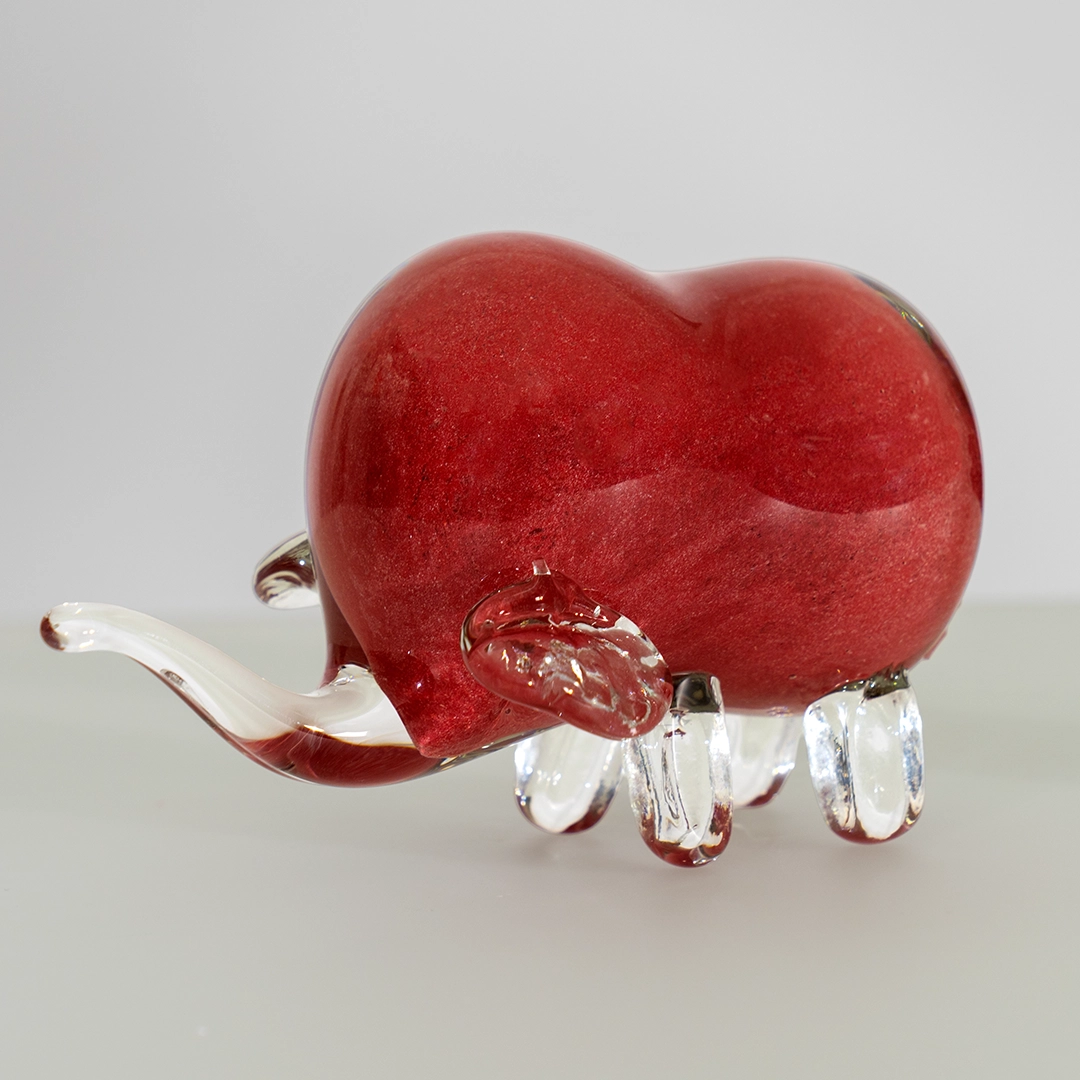 Lemont Glass Elephant Accent -8×9.5x15cm thumbnail 3