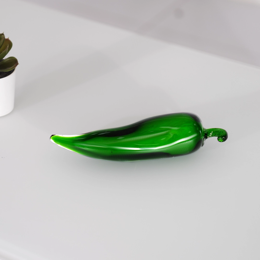 Lemont Glass Green Chilli Accent 19.5X5X5Cm thumbnail 7