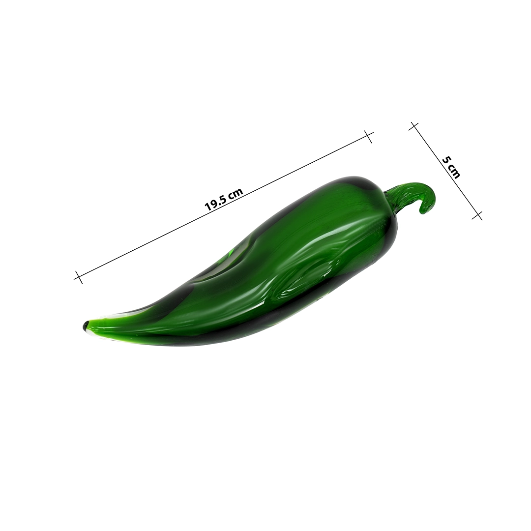 Lemont Glass Green Chilli Accent 19.5X5X5Cm thumbnail 9