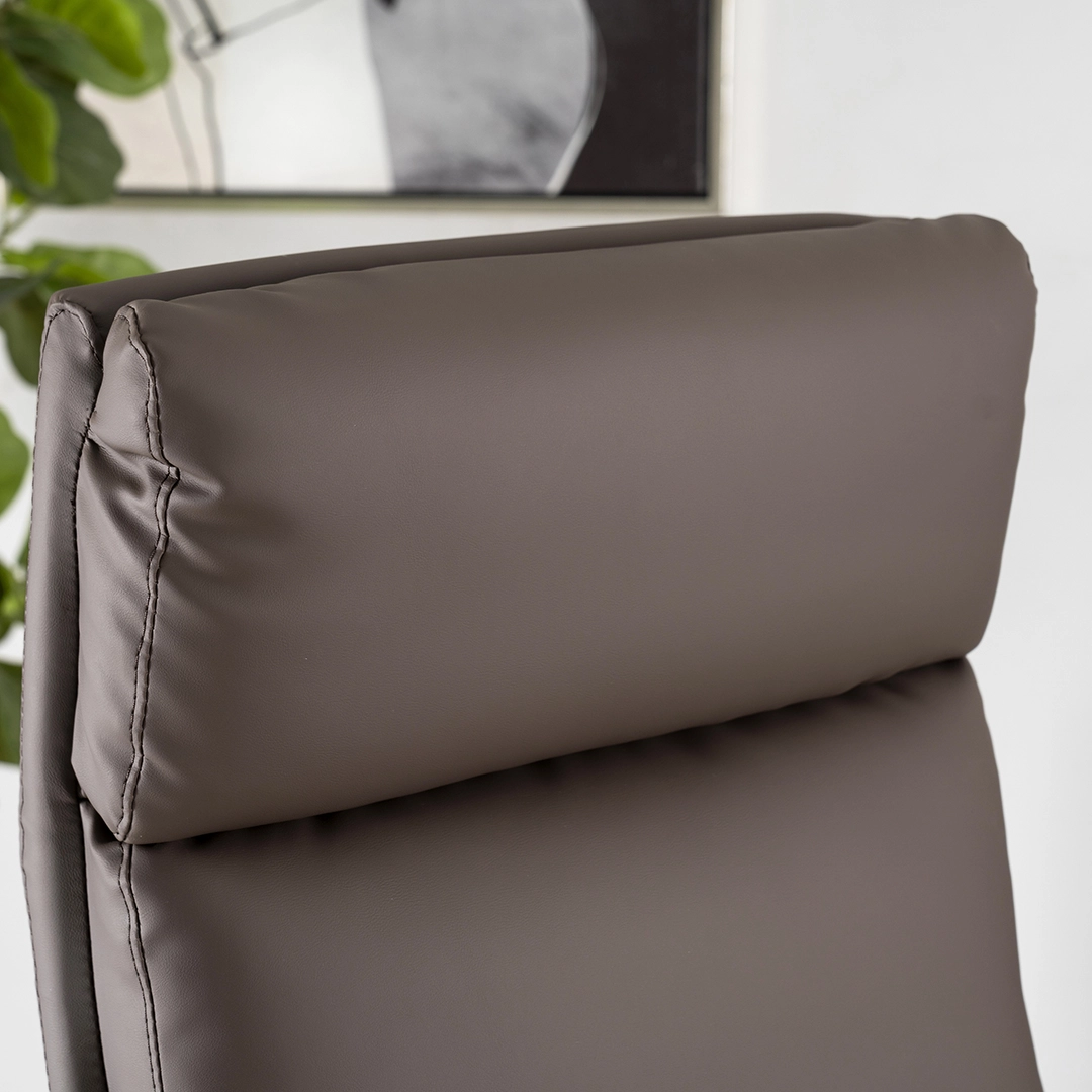 Liya High Back Office Chair -Brown thumbnail 13