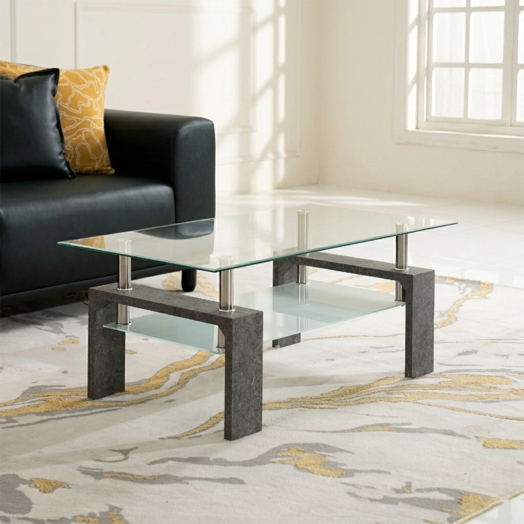 Lucas Coffee Table Grey thumbnail 2