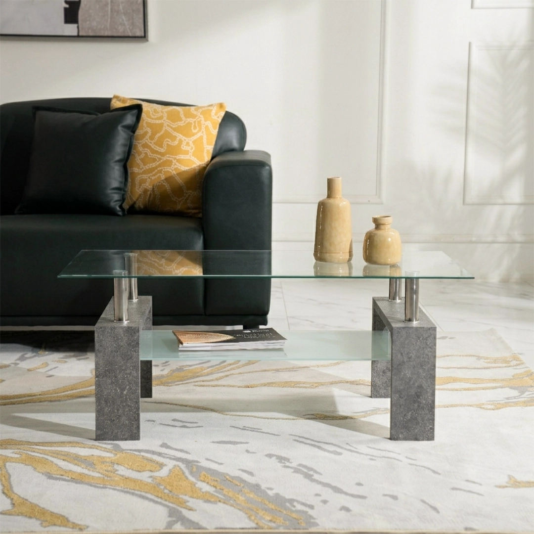 Lucas Coffee Table Grey thumbnail 3