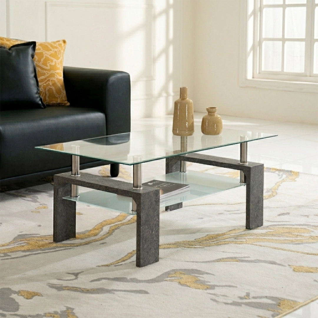 Lucas Coffee Table Grey thumbnail 4