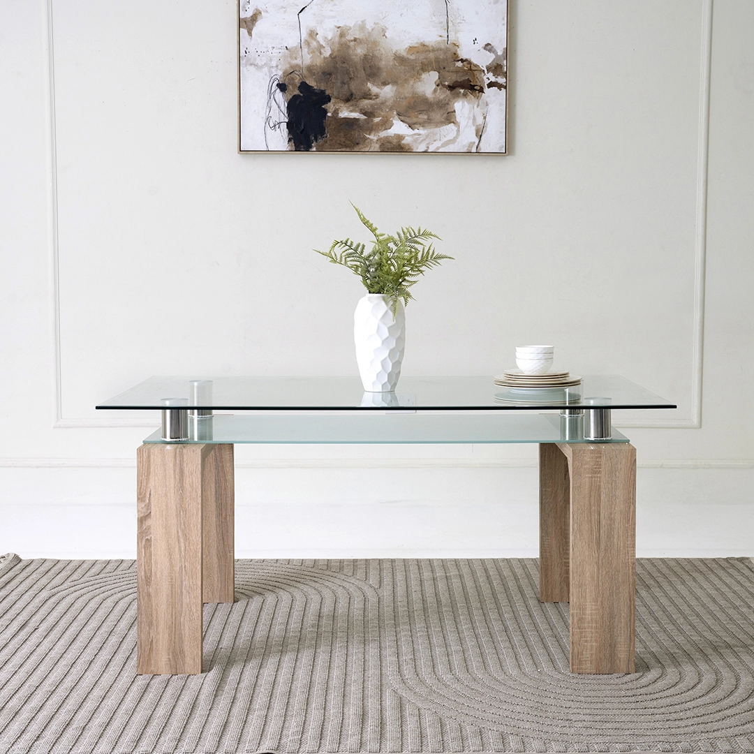 Lucas 6-Seater Dining Set thumbnail 4