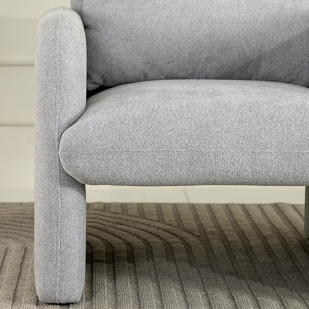 Lucia Leisure Chair -Light Grey thumbnail 5