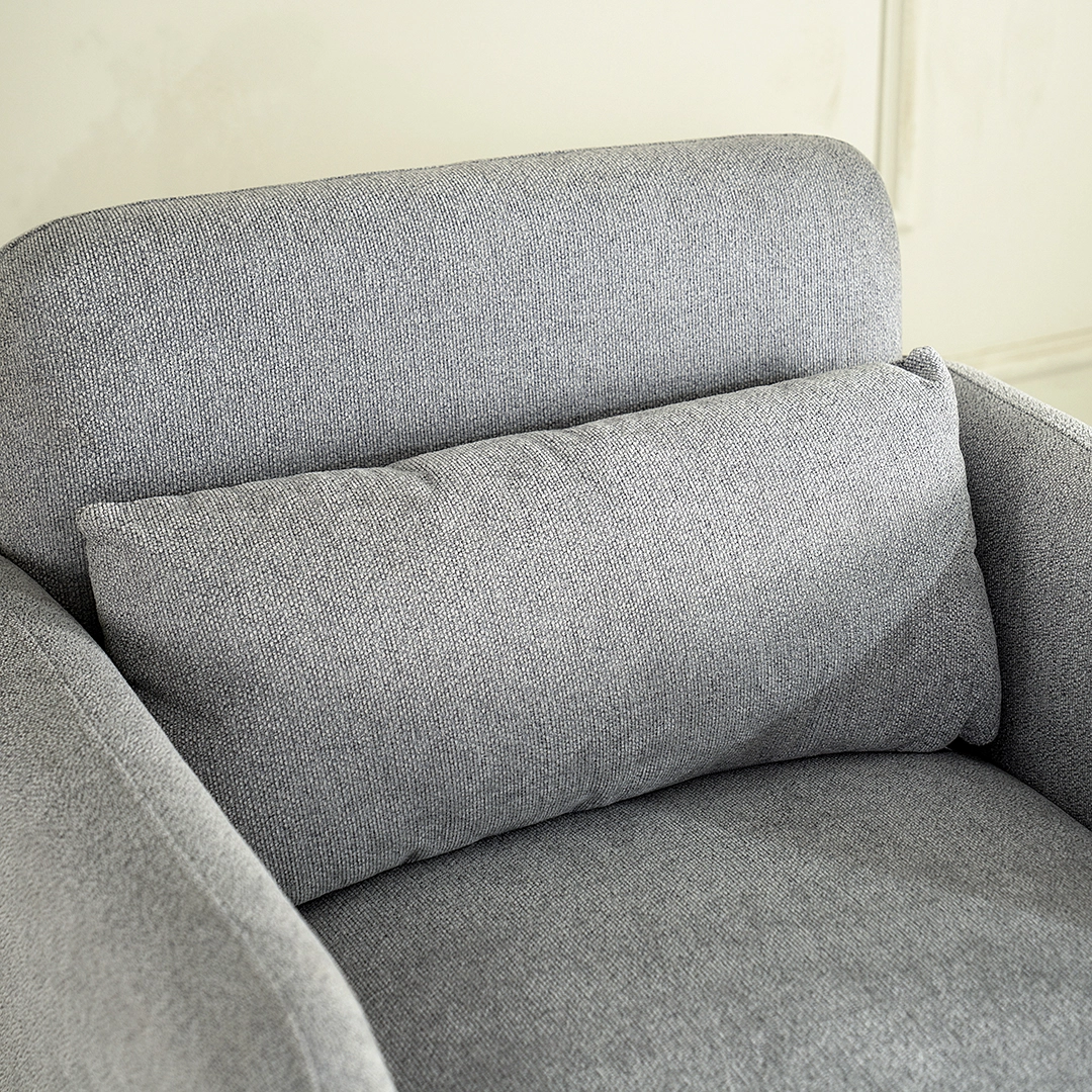 Lucia Leisure Chair -Light Grey thumbnail 7
