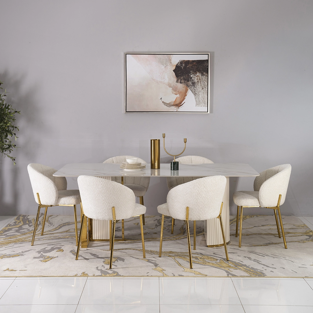Luxotic 6-Seater Dining Set thumbnail 5