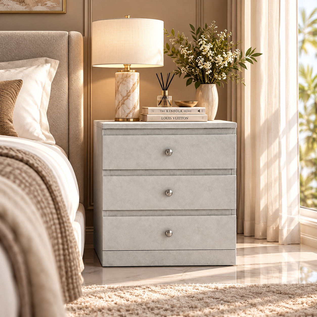 Leyna Bed Side Table 2 Sets thumbnail 2