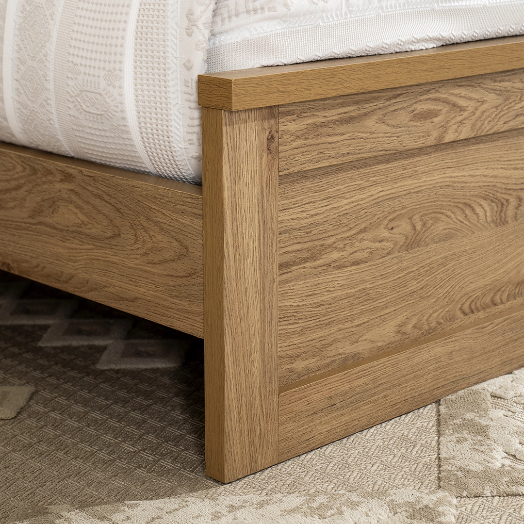 Majestic King Bed 200×180 -Oak thumbnail 4
