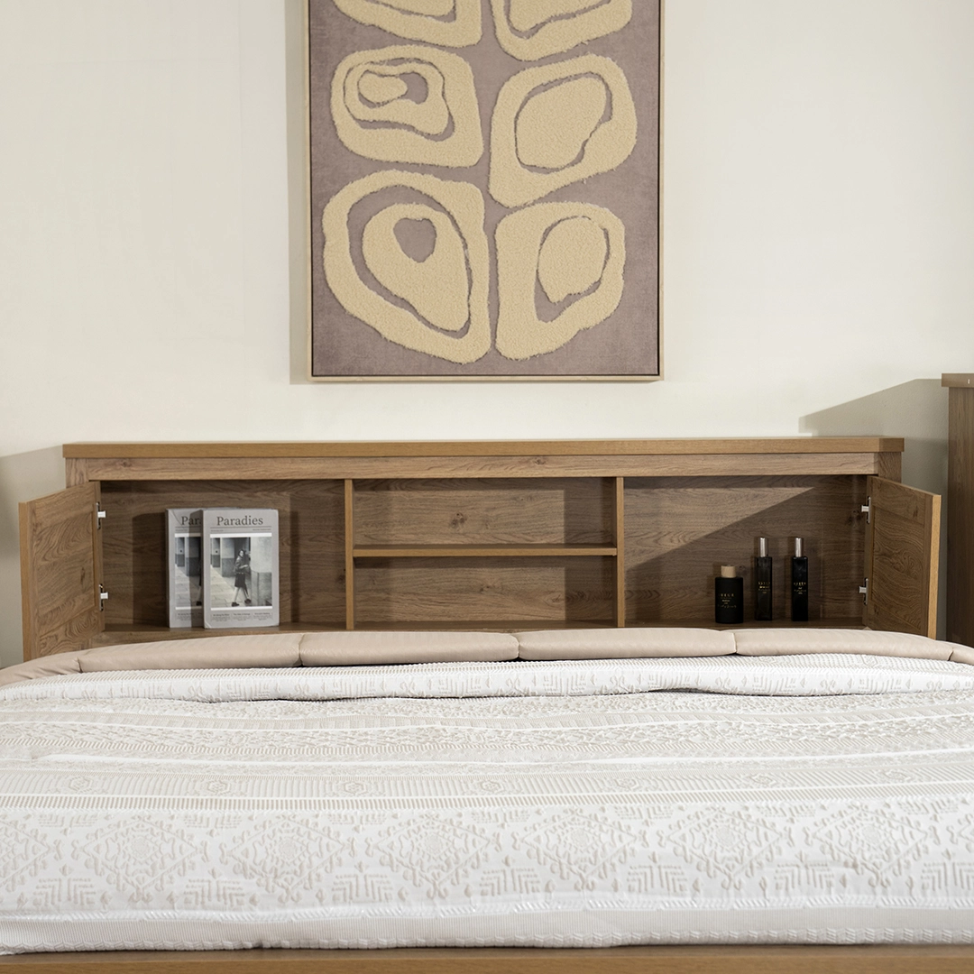 Majestic King Bed 200×180 -Oak thumbnail 6