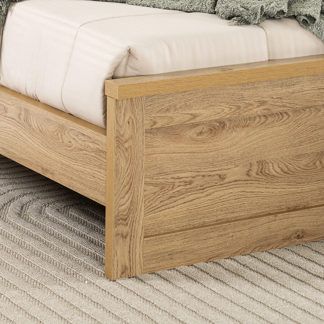 Majestic Queen Bed 200×160 -Oak thumbnail 3