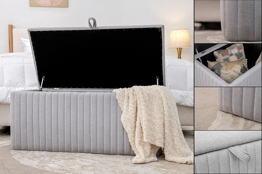 Melvin Bed Bench With Storage - 150 CM thumbnail 3