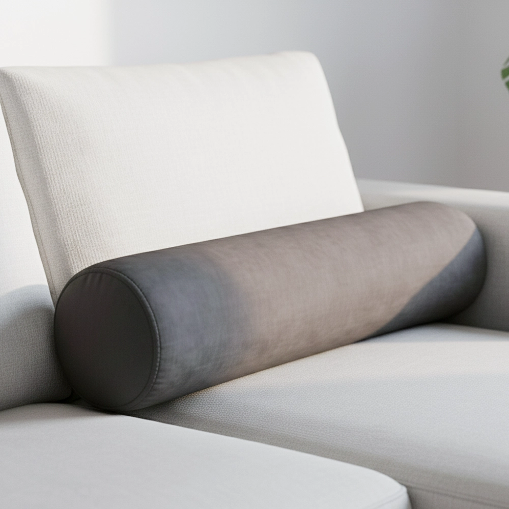 Mia Bolster Pillow In Fabric thumbnail 2