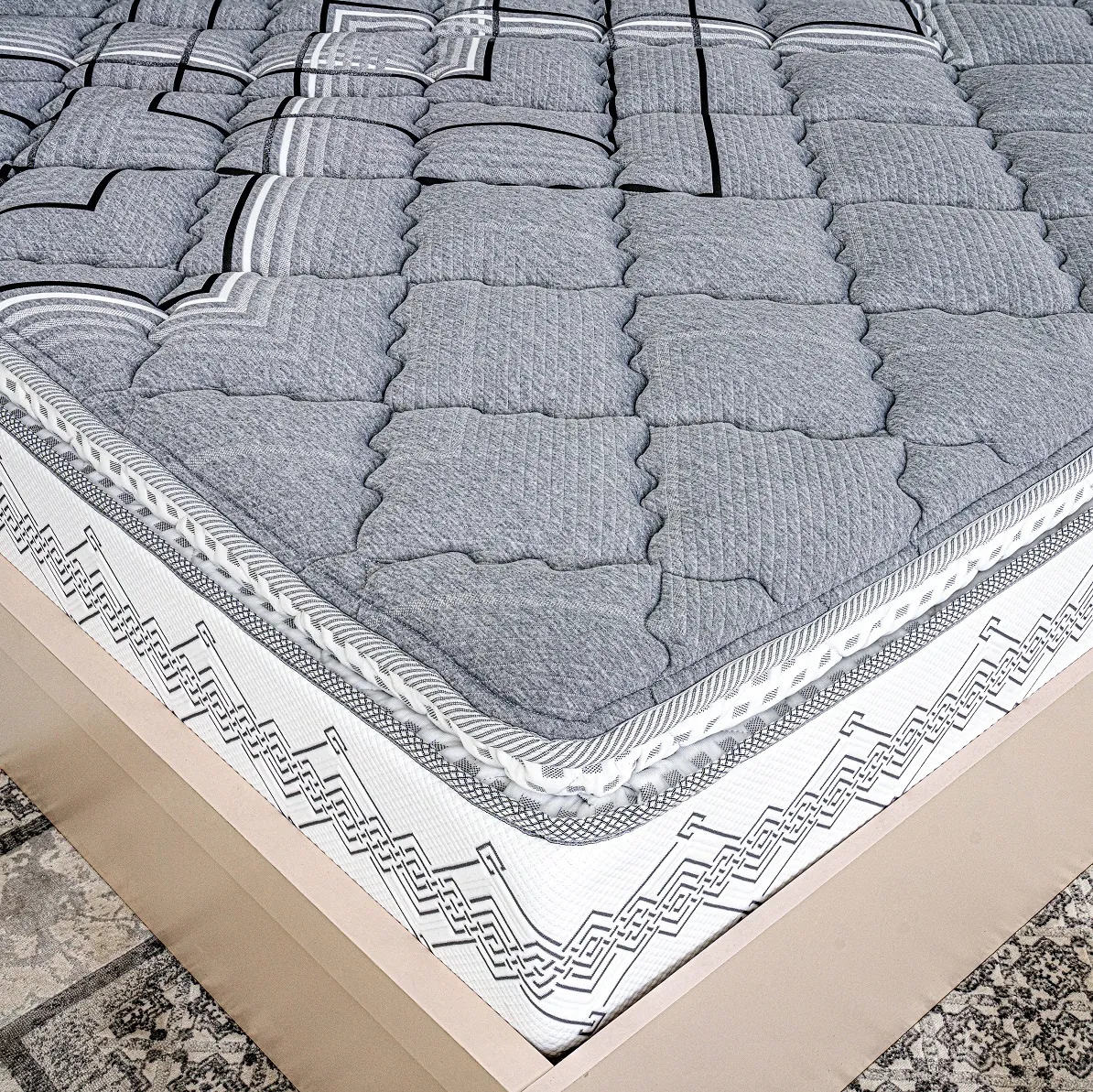 Mia Memory Foam Pillow Top Pocket Spring Mattress