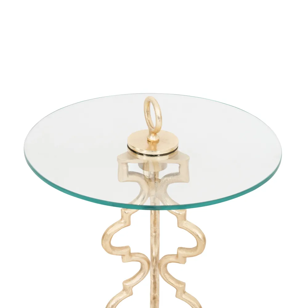 Mihrab Accent Table Glass Top thumbnail 6