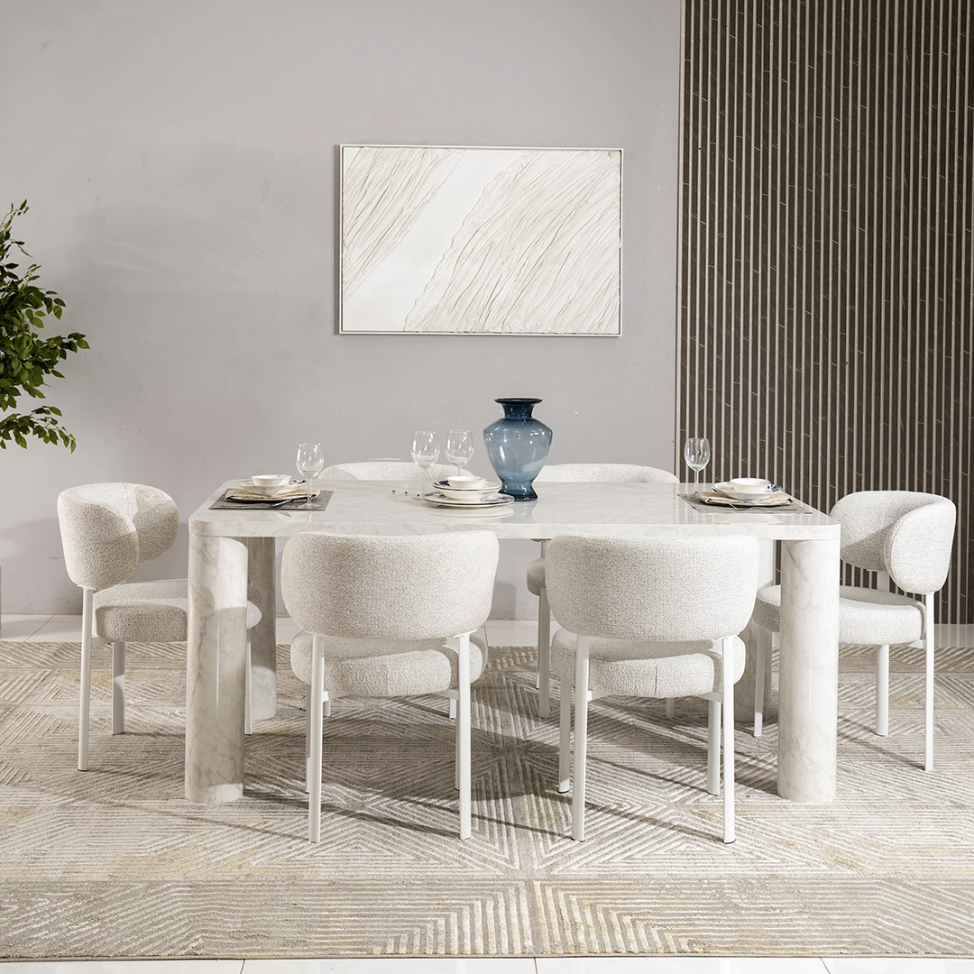Moon 6-Seater Dining Set thumbnail 2
