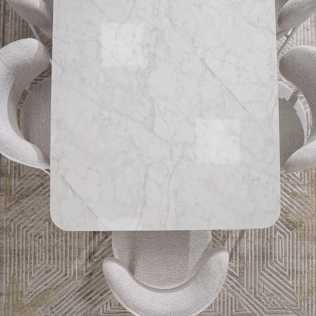 Moon 6-Seater Dining Set thumbnail 4