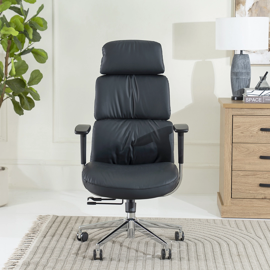 Nairobi High Back Office Chair -Black thumbnail 7