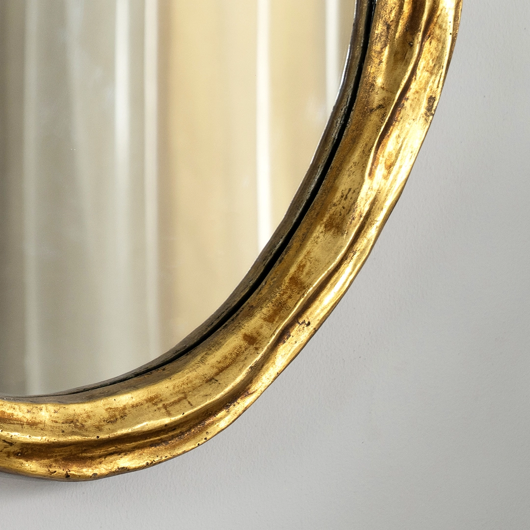 Novo Metal Wall Mirror Gold -81x4x74cm thumbnail 4