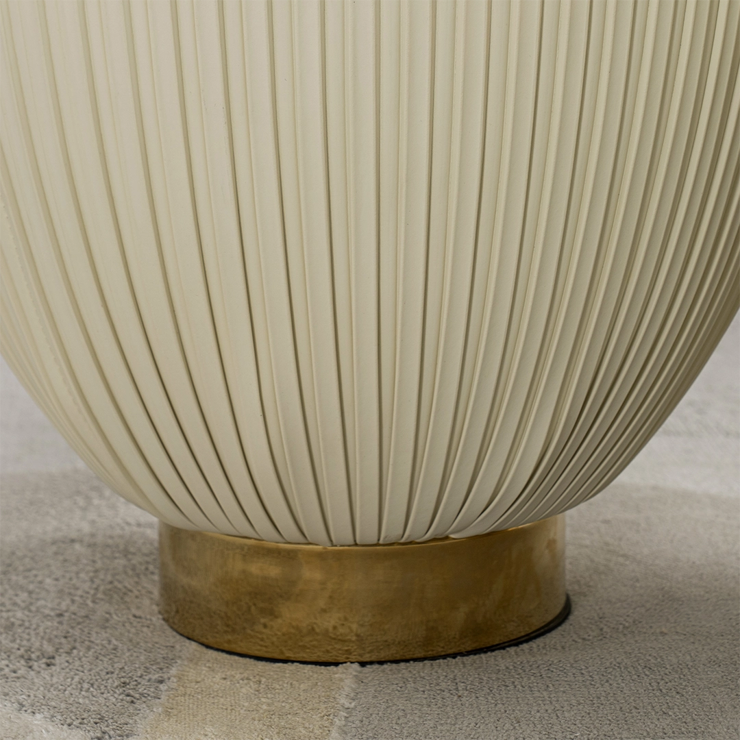 Pearl Coffee Table Set Of 2 -White Grey & Gold thumbnail 7