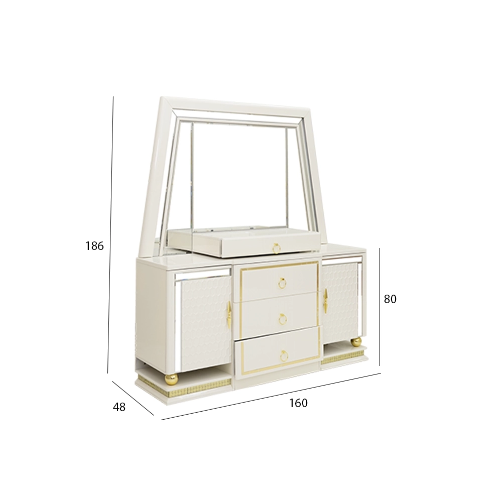 Prizma King 180×200 Bedroom Set thumbnail 9