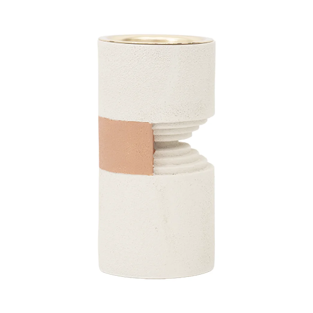 Rabaque Polyresin Terracota Biege Burner 9x9x18cm thumbnail 6