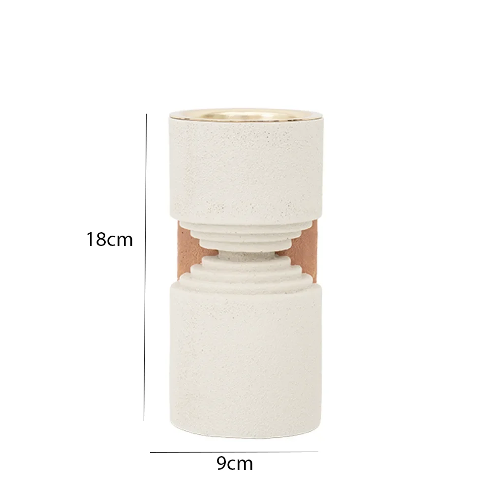 Rabaque Polyresin Terracota Biege Burner 9x9x18cm thumbnail 8