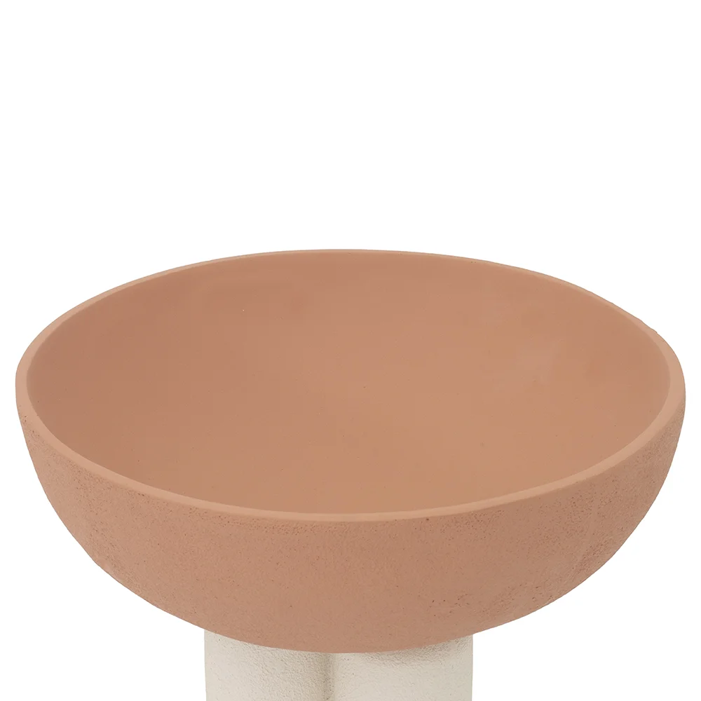 Rabaque Polyresin Terracota Biege deco Bowl -20cm thumbnail 5
